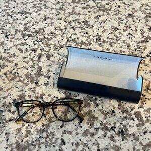 Warby Parker Percey Tortoise Shell Glasses
